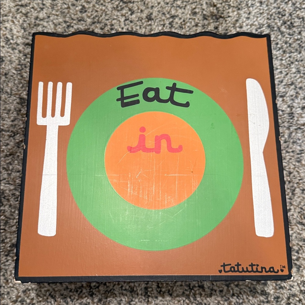 Tatutina Hand-Painted Take Out Menu Box